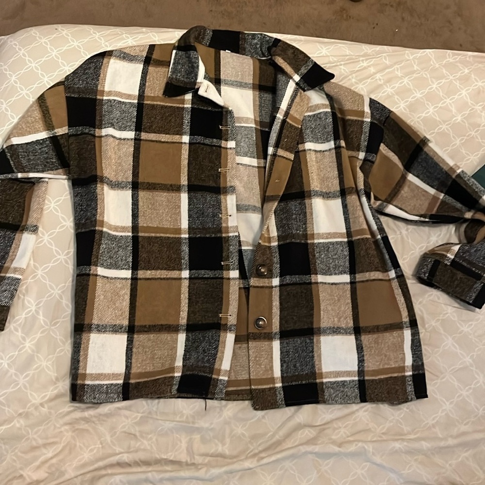Plaid Over Shirt